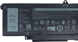 66DWX Dell Laptop Battery for Dell Latitude 7440 7340 7640 57Wh 3-cell