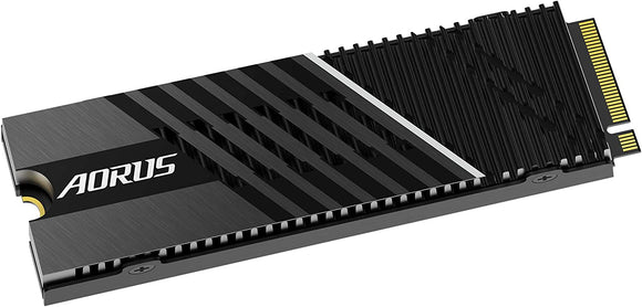 GIGABYTE AORUS Gen4 7300 1TB M.2-2280 NVMe SSD with Heatsink, PS5 Ready, 700TBW : AG4731TB Hard Drives JS Bazar