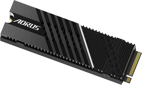 GIGABYTE AORUS Gen4 7300 1TB M.2-2280 NVMe SSD with Heatsink, PS5 Ready, 700TBW : AG4731TB