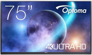 Optoma 5752RK Creative Touch 5-Series 75" Interactive Display, Ultra HD 4K Resolution, 6ms Resp Time, 4GB RAM, 32GB Storage - JS Bazar