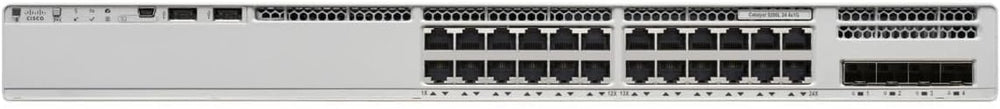 Cisco C9200-24PXG-A network switch Managed L3 Gigabit Ethernet (10/100/1000) Power over Ethernet (PoE) Grey