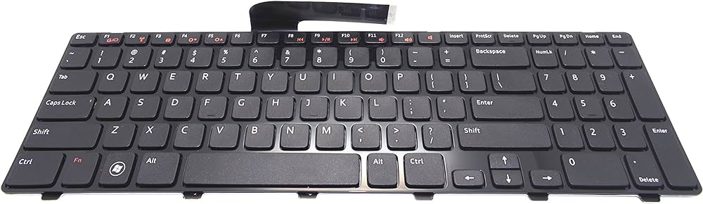 Dell Inspiron N5110 M5110 Laptop Notebook Spanish Latin 103 Keys Keypad Model V119625AK1 Teclado Keyboard 90.4IE07.S1E Laptop Keyboard JS Bazar