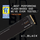 Western Digital SN850 500GB Internal Solid State Drive, 7000MB/s Read, 5100MB/s Write Performance : WDS500G1X0E-00AFY0 Hard Drives JS Bazar
