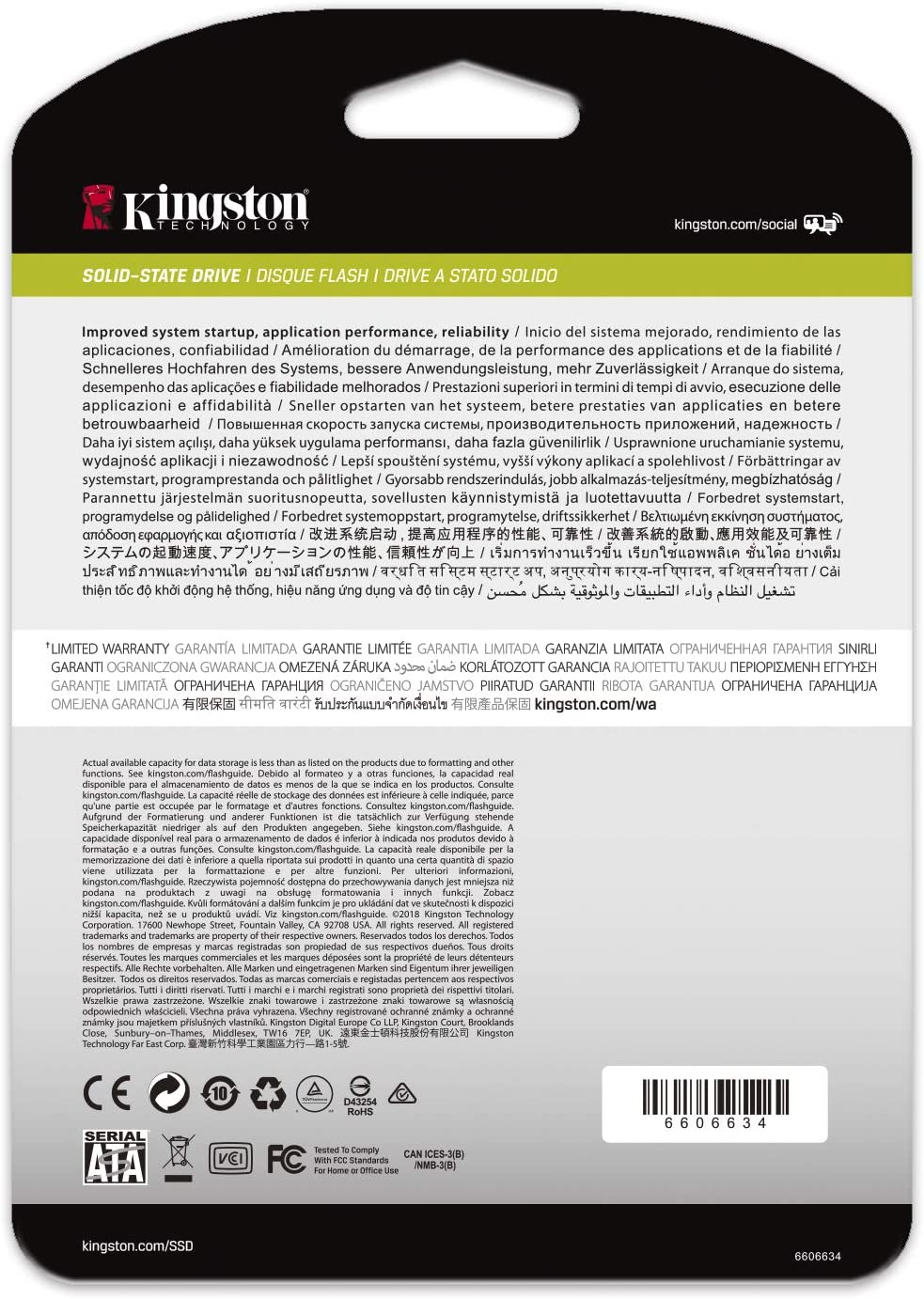 Kingston 3840GB DC500R 2.5" Enterprise SSD SATA Storage, For Read-Centric Workloads : SEDC500R/3840G Hard Drives JS Bazar