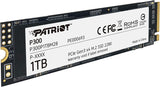 Patriot P300 M.2 2280 1TB PCIe Internal Solid State Drive, Gen3 x4, NVMe 1.3, (SSD) : P300P1TBM28 Hard Drives JS Bazar