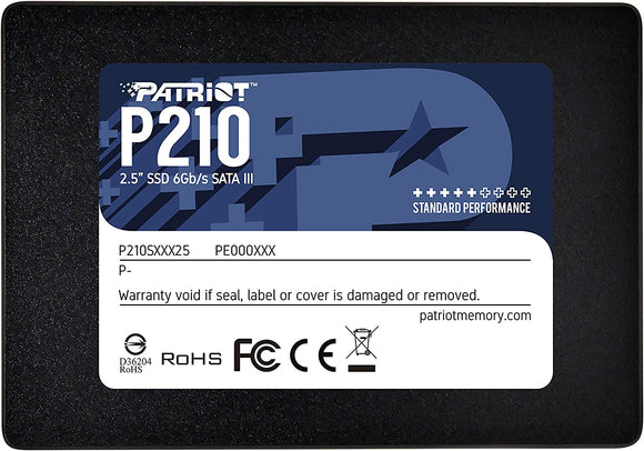 Patriot P210 SATA 3 128GB Internal Solid State Drive 2.5
