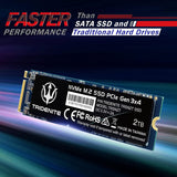 TRIDENITE 2TB NVMe M.2 2280 PCIe Gen 3x4 Internal Solid State Drive (SSD) Hard Drives JS Bazar