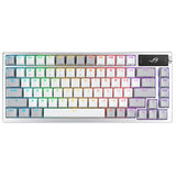 ASUS ROG Azoth TKL Mechanical Switches Gaming Keyboard (Arabic/English) - White | 90MP031A-BKCA10 Gaming Keyboard JS Bazar