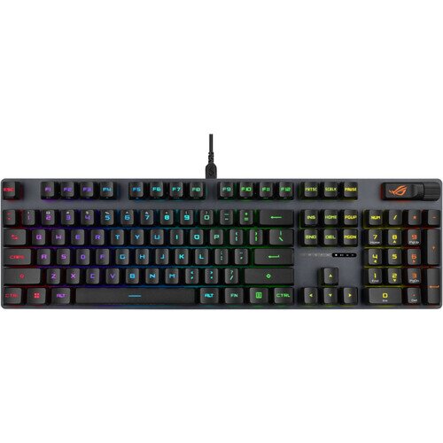 ASUS ROG Strix Scope II Mechanical Switches Gaming Keyboard - Black | 90MP036A-BKCA00 - JS Bazar