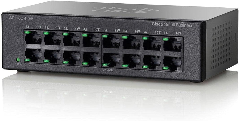 F110D-16HP - Cisco Small Business 110 Series Unmanaged Switches