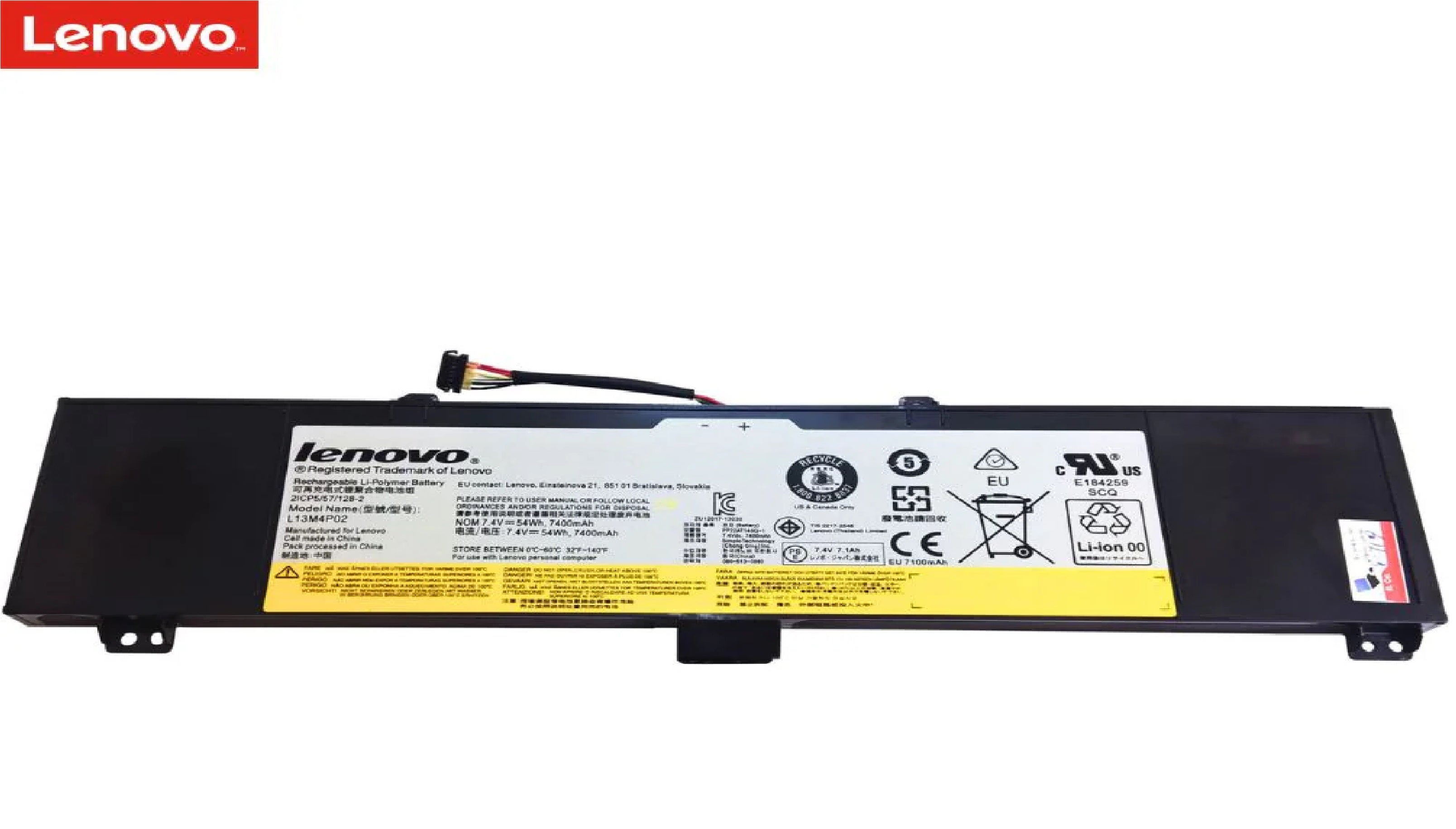 48Wh Y40-70 L13L4P01 original Battery For Lenovo Y40-70-IFI Y40-70AM Y40-80F Y40-80AT-ISE Laptop Batteries JS Bazar
