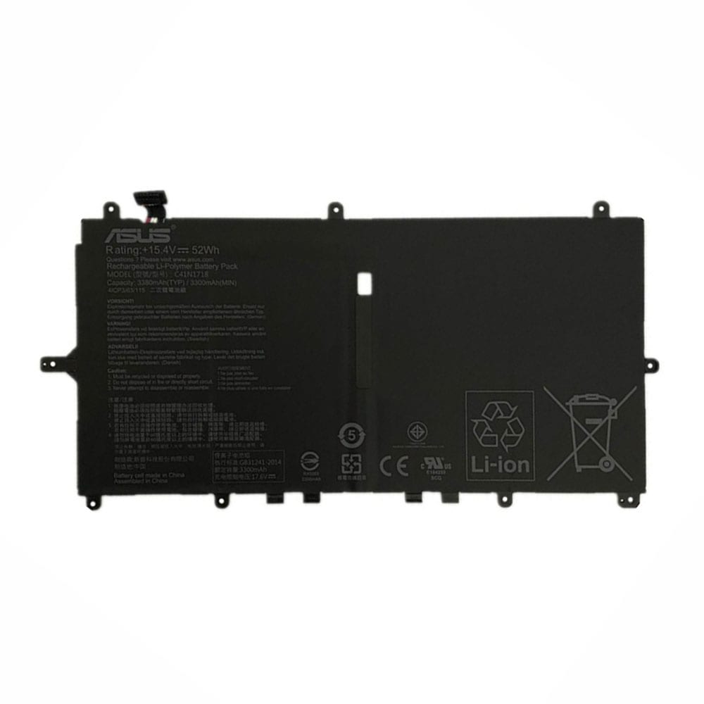 C41N1718 Asus TP370QL-EL001T, TP370QL-EL003T Laptop Battery - JS Bazar