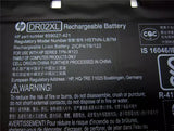 Original DR02XL 7.7V 43.7Wh Laptop Battery for HP Chromebook 11 G5 11-V000 11-V000NA 11-V002DX Series&nbsp; HSTNN-IB7M 859027-121 DR02043XL 855710-001 Laptop Batteries JS Bazar