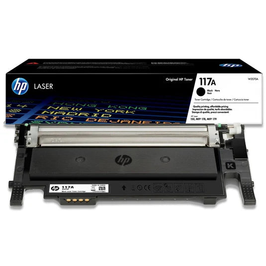 HP 117A Original Laser Toner Cartridge - Black W2070A Toners JS Bazar