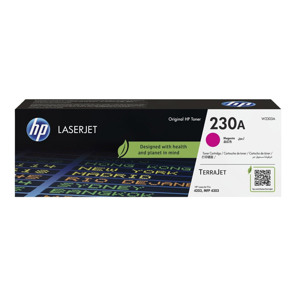 HP 230A Original Toner Cartridge for HP Color LaserJet Pro 4203dn, 4203dw, MFP 4303fdw, MFP 4303dw - Magenta Toners JS Bazar