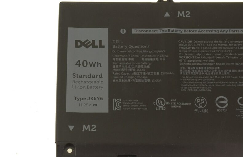 11.25V 40Wh C5KG6, Original JK6Y6 Dell Latitude 15 3510, Inspiron 13 5301, Inspiron 15 5000 Dell Inspiron Laptop Battery Laptop Batteries JS Bazar