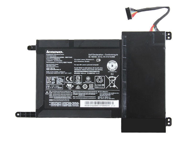 Lenovo IdeaPad Y700 Y700-17iSK Series 14.8V 60wh 4050mAh L14M4P23 L14S4P22 Battery - JS Bazar
