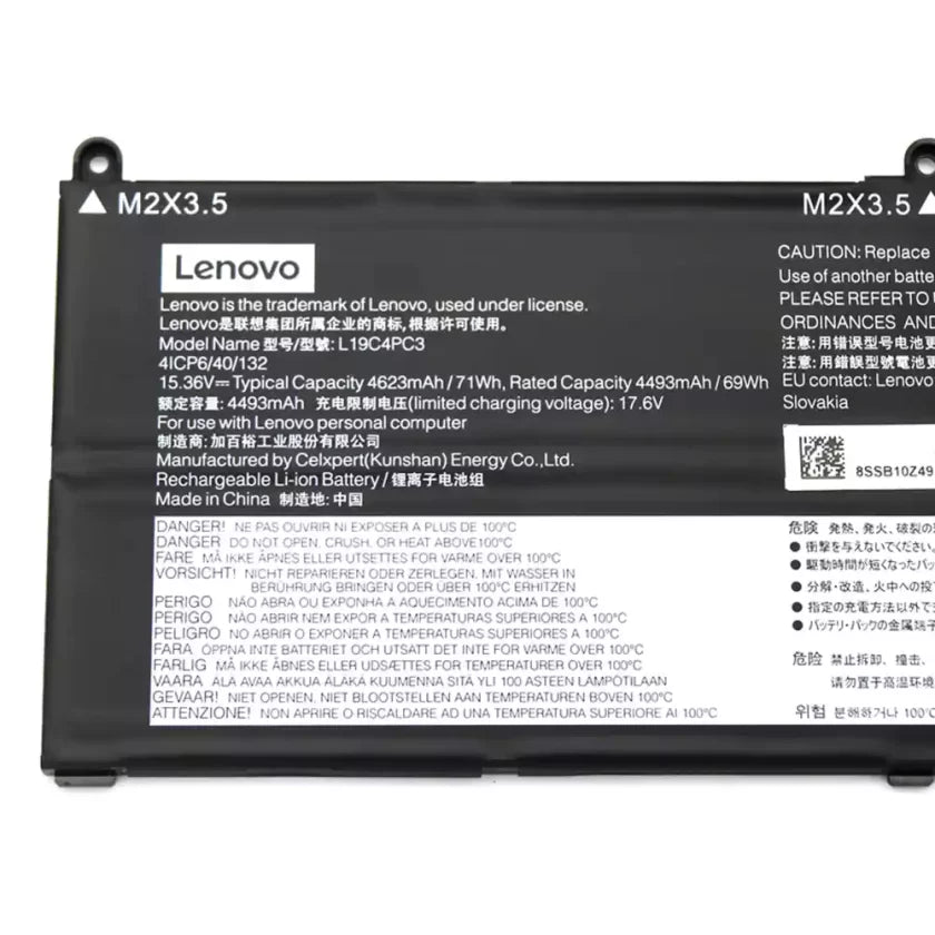 L19M4PC3 5B10Z49581 SB10Z49580 L19C4PC3 5B10Z49583 SB10Z49582 BATTERY Legion S7-15IMH5 Legion S7-15ARH5 82BC 82HM BATTERY Laptop Batteries JS Bazar