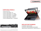 L19M4PF2 L19C4PF2 Laptop Battery for Lenovo S750-15 Yoga Slim 7 15 15-15IIL 15-15IMH Yoga 7-15IMH05 Ideapad Slim 7-15IMH05 Slim 7 S750-15 Series 5B10X18187 5B10X18188 SB10X18189 SB10X18190 15.36V 70Wh Laptop Batteries JS Bazar