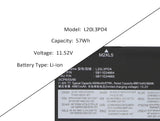 Original L20L3PD4 L20C3PD4 L20D3PD4 L20M3PD4 Laptop Battery for Lenovo Thinkpad E14 E15 3rd Gen 2021 4th Gen 2022 Series 11.52V 57Wh Laptop Batteries JS Bazar