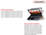 Original L20L3PD4 L20C3PD4 L20D3PD4 L20M3PD4 Laptop Battery for Lenovo Thinkpad E14 E15 3rd Gen 2021 4th Gen 2022 Series 11.52V 57Wh Laptop Batteries JS Bazar