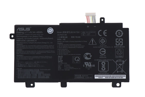B31N1726 Asus Laptop Battery Compatible with Asus FX80 FX86 TUF FX504 FX504GE FX504GM FX505 FX505DT FX505DY FX505GE FX505GD A15 FA506IU Series B31BNEH B31BN91-11.4V 48Wh Laptop Batteries JS Bazar