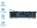 HSTNN-IB8U OR04XL Laptop Battery Compatible with HP EliteBook x360 830 G5 G6 Series Notebook HSTNN-DB9C L34449-002 L34449-005 L34209-1B1 L34209-2B1 7.7V 53.2Wh 6562mAh Laptop Batteries JS Bazar