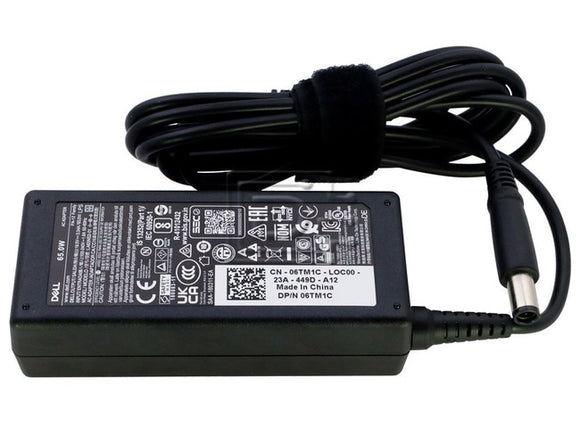 Dell 65W Original AC Adapter for E5250, E5440, E5450, E5540, E5550, E6440, E6540, E7240, E7440 (LA65NM130) Laptop Charger JS Bazar