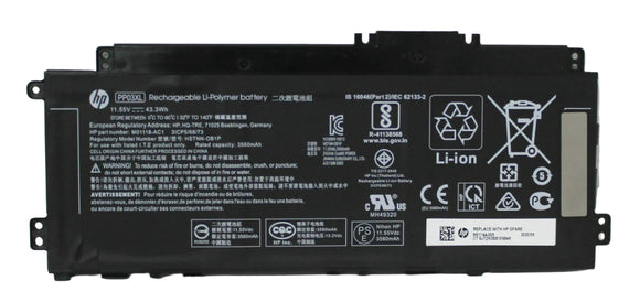 PP03XL, PV03XL HP Pavilion 13-BB0005TU, Pavilion 14(14-DV0000) HSTNN-DB9X Laptop Battery Laptop Batteries JS Bazar