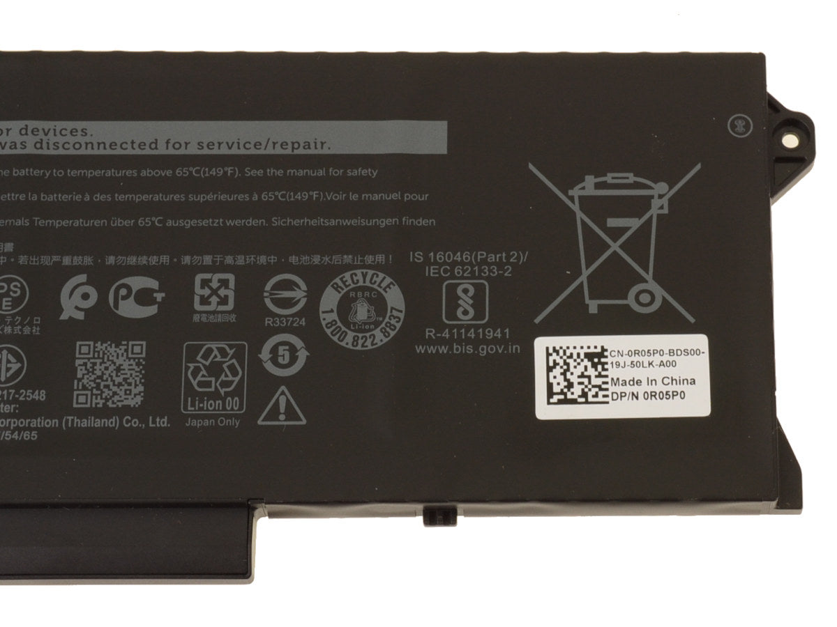 GRT01 Original Dell Alienware Laptop Battery For Dell Latitude 5421 5431 5521 5531 Precision 3561 3571 3470 Alienware m17 R5 15.2V 64WH Laptop Batteries JS Bazar