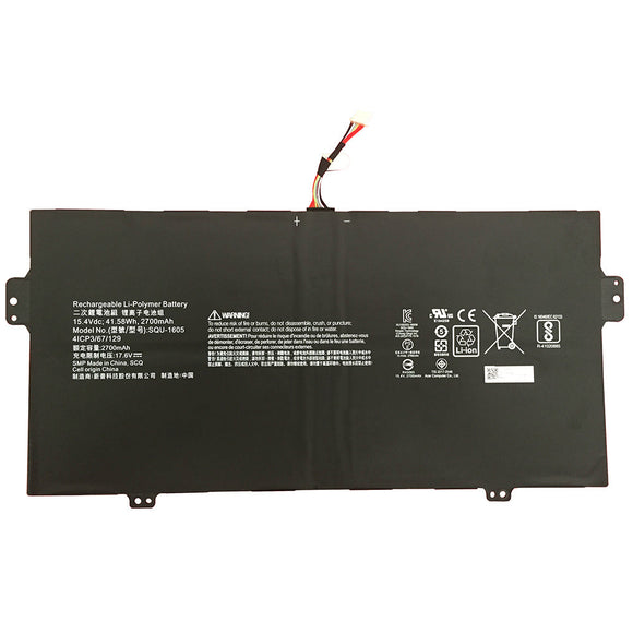 41.58Wh SQU-1605 Acer Spin 7 SP714-51 SF713-51 Swift 7 S7-371 SF713 Laptop Battery