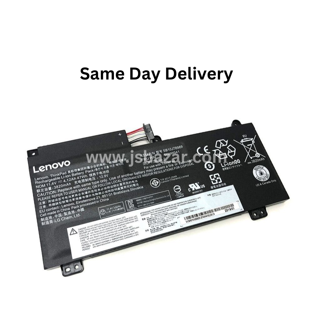 00HW040 Lenovo ThinkPad S5(20G4A000CD ThinkPad S5 20G4A003CD Laptop Battery Laptop Battery JS Bazar