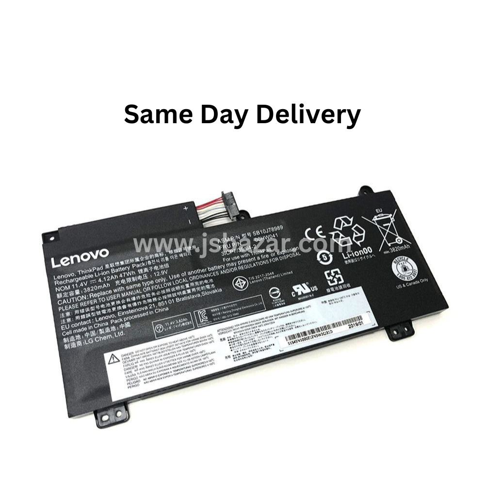 00HW040 Lenovo ThinkPad S5(20G4A000CD ThinkPad S5 20G4A003CD Laptop Battery - JS Bazar