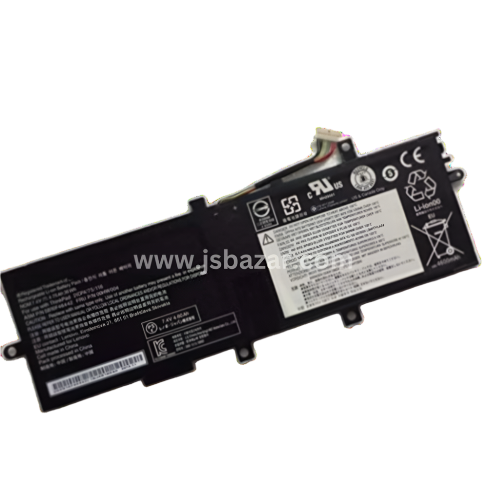 00HW004 Lenovo ThinkPad Helix(20CGA00XCD), ThinkPad Helix(20CGA01QCD) Laptop Battery Laptop Battery JS Bazar