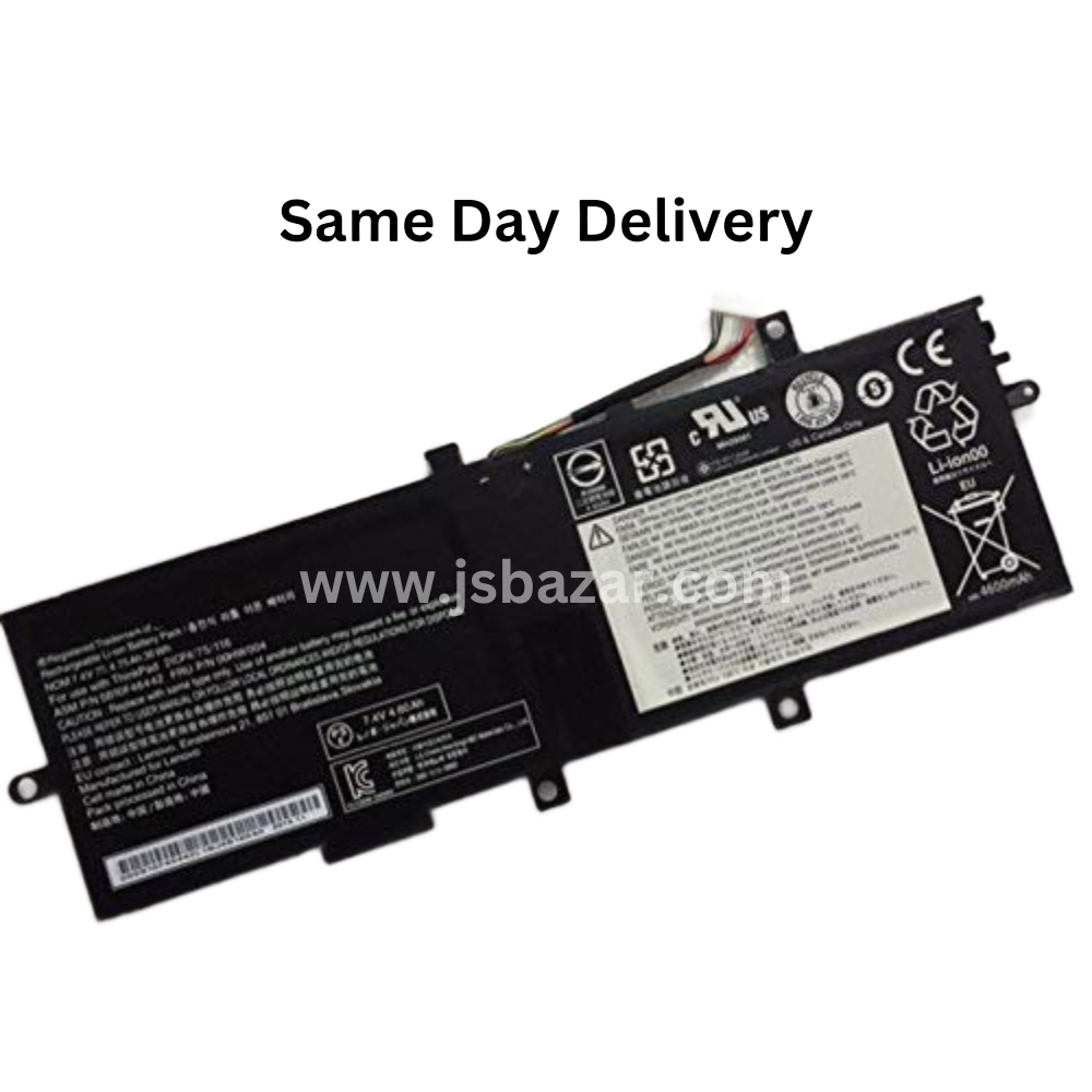 00HW004 Lenovo ThinkPad Helix(20CGA00XCD), ThinkPad Helix(20CGA01QCD) Laptop Battery - JS Bazar