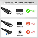 Universal Laptop Charger PD 90W USB C Power Adapter, Type C Power Supply Cord for MacBook Lenovo Dell HP Gateway Asus Acer Samsung LG Sony Monitor TV and More Type C Devices C0077 Laptop Charger JS Bazar