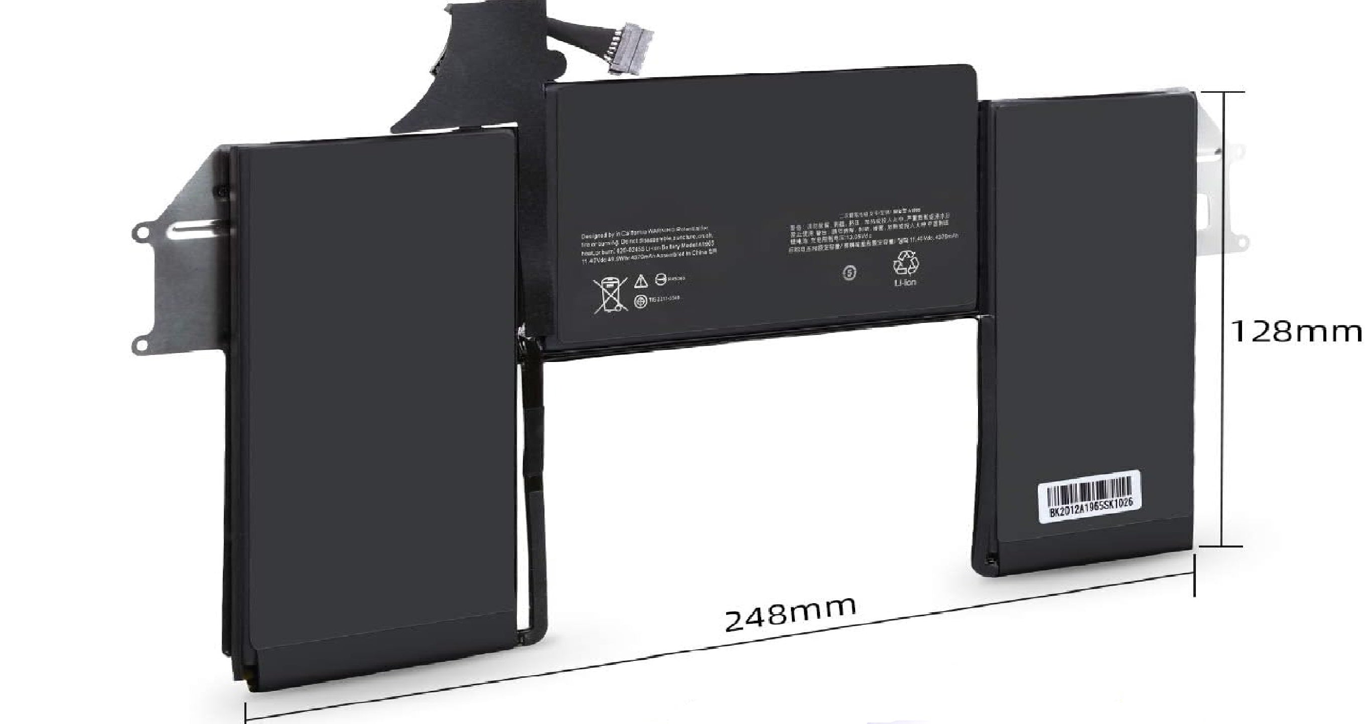 MacBook Air Battery for A1965 MacBook Air 13" 13.3" A1932(Late 2018 2019) A1279 Early 2020 EMC 3184 3302 MacBook Air Laptop Batteries JS Bazar