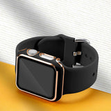 Apple Watch 44mm clear case screen protector tempered glass image 3