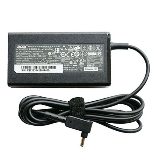 19V 3.42A 65w Acer Spin 3 SP315-51, Swift 3 SF315, Switch Alpha 12 SA5-271 AC Laptop Adapter