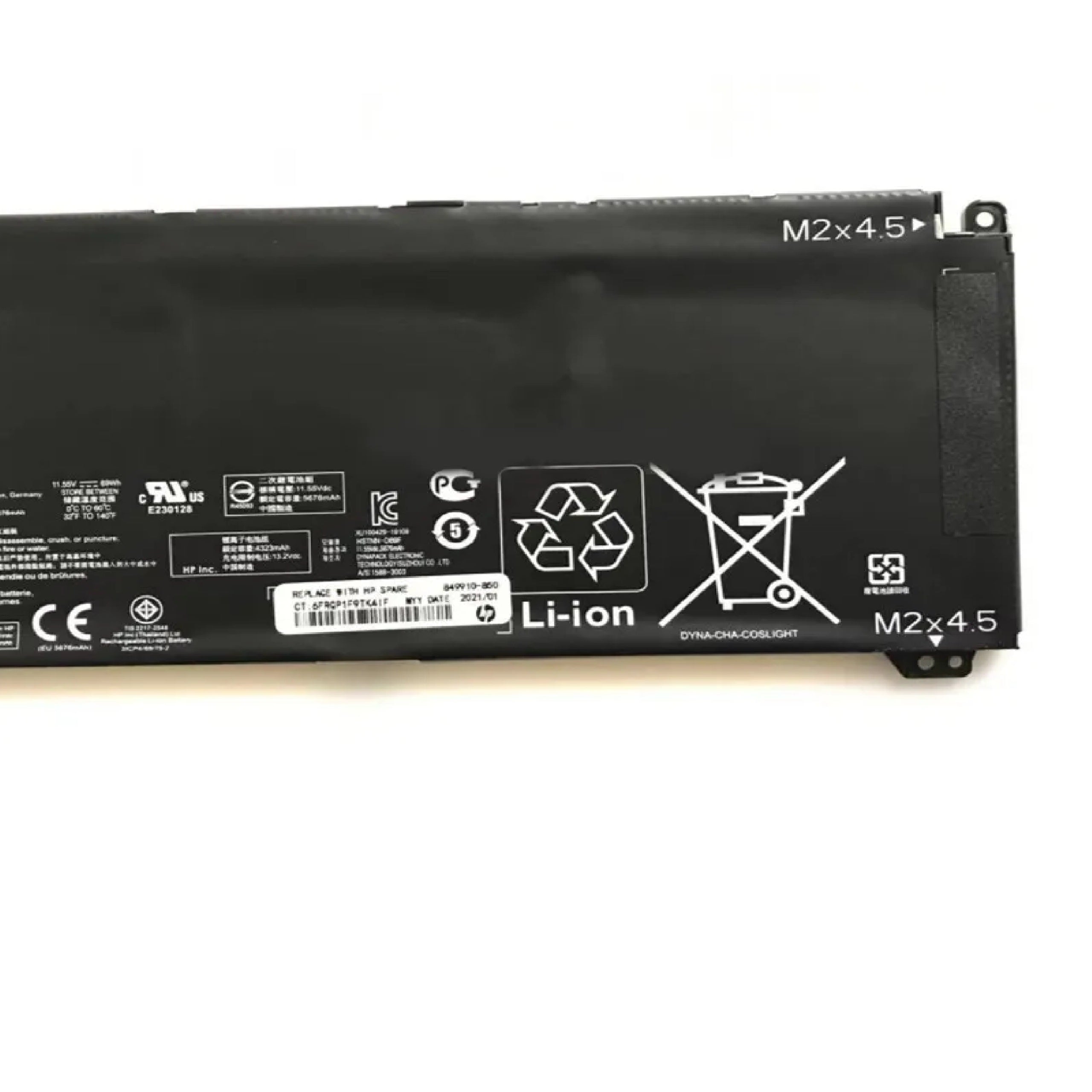 Original PG06XL Battery Compatible for HP Omen 15-dh 15-dh0000 15t-dh000 15t-dh100 15-dh0001ns 15-dh0002ns 15-dh0002nl 15-dh0007ng dh0008ns HSTNN-DB9F L48431-2C1 L48497-005 L48497-006 Laptop Batteries JS Bazar