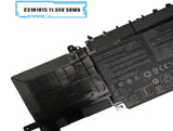 C31N1815 11.55V 50Wh Laptop Battery Compatible with ASUS ZenBook 13 U3300FN UX333 UX333FA UX333FN BX333FN RX333FA RX333FN Laptop Batteries JS Bazar