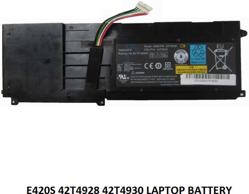 Lenovo ThinkPad Edge E420s 4401 ASM 42T4930 FRU 42T4931 42T4931-42T 440128U 440129U 42T4928 42T4929 compatible Laptop Battery - JS Bazar