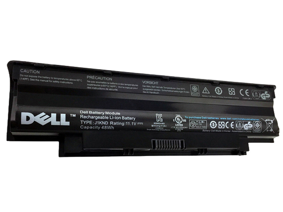 J1KND Battery Dell Inspiron N5010 N5110 N4010 N4050 N7010 N5050 N7110 N4110 Vostro 1540, 1550, 3550, 3750 11.1V 48wh