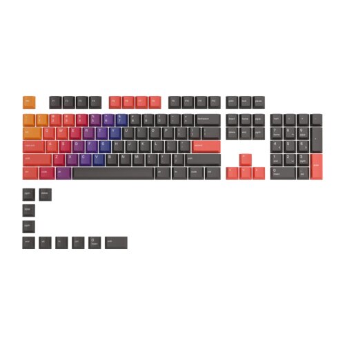 Glorious GPBT Celestial Series Premium PBT KeyCaps - Celestial Fire | GLO-KC-GPBT-CF Gaming Keyboard JS Bazar