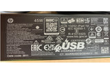 45W HP USB-C charger for Chromebook X360 and 11 series L43407-001 A045R031L image 1