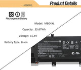 HP Envy x360 M6-AQ000 MB04XL replacement laptop battery, image 5