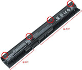 Second view of VI04 replacement battery for HP ProBook 440 G2, 445 G2, 450 G2 and 455 G2