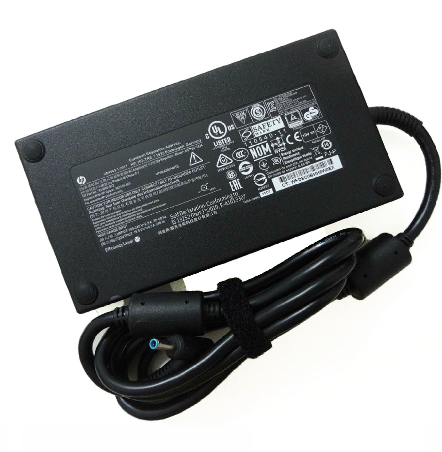200W HP charger for HP Pavilion Gaming 15-DK0011LA, TPN-DA10 L00818-850 ADP-200HB B W2F75AA Laptop Adapter Laptop Charger JS Bazar