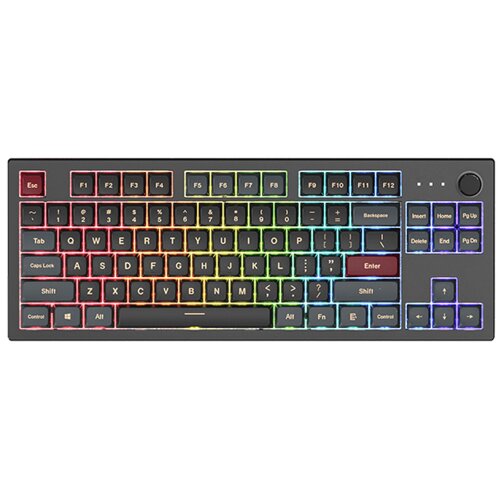 Montech MKey TKL Darkness Mechanical Gaming Keyboard - Brown Switch | MK87DB Gaming Keyboard JS Bazar