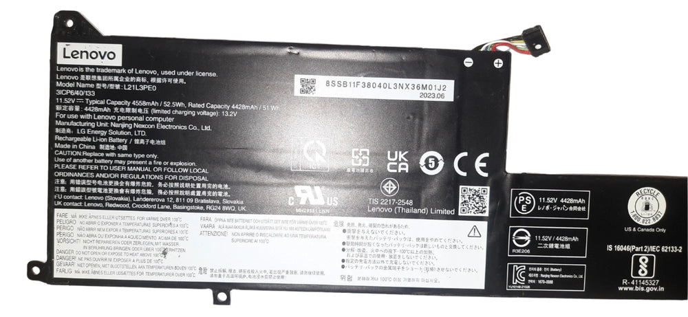L21L3PE0 Laptop Battery 52.5Wh Compatible with Lenovo Flex 7-14IRU8 5-14ALC7 IdeaPad Flex 5-14IAU7 5-14ALC7 5-14ABR8 5-14IRU8 5-16ALC7 5-16IRU8 5-16IAU7 7-14IAU7 Series L21M3PE1 L21L3PE0 Laptop Batteries JS Bazar